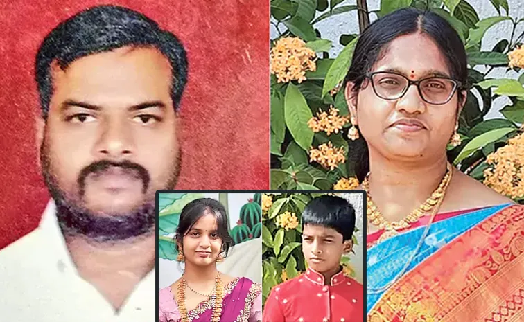 Four Members Of The Same Family Life Ends Habsiguda Hyderabad