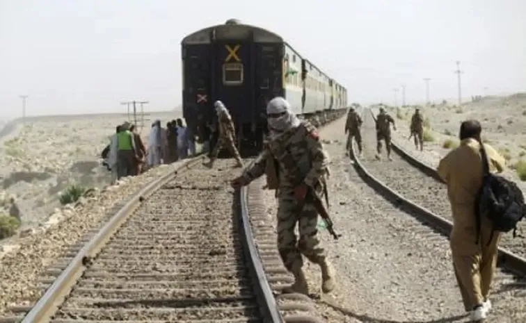 Baloch Liberation Army hijacking Jaffar Express in Bolan