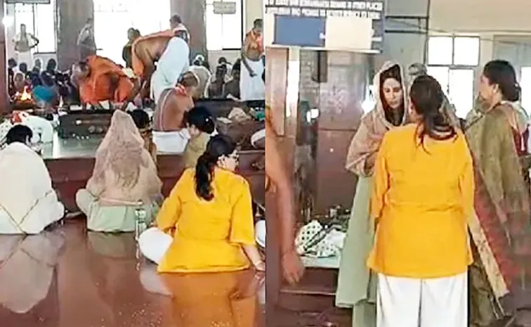 Katrina Kaif Visits Kukke Subramanya Temple In Karnataka For Puja