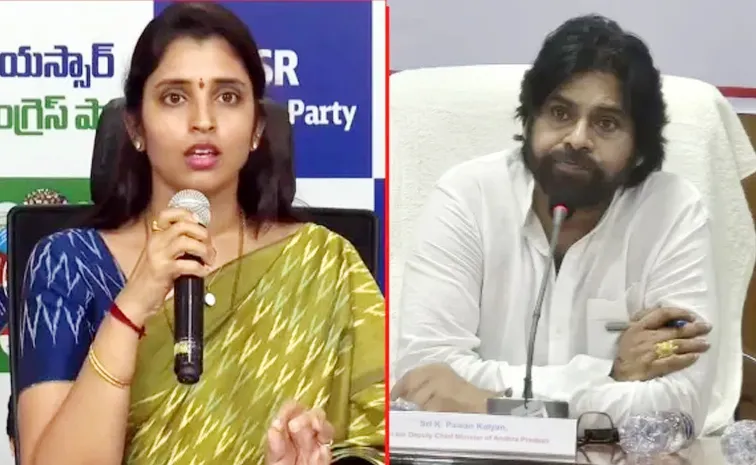 YSRCP Are Syamala Satires On Pawan Kalyan