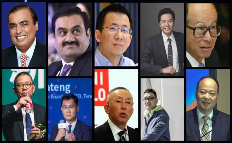 Forbes Asian Billionaires 2025 Top 10 richest Asians India claims two spots