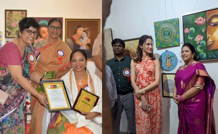 SIRI SHAKTI Siri institute of Painting Mega paitings exhibition