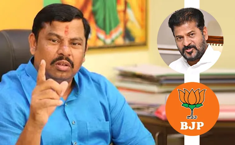 BJP MLA Raja Singh Sensational Comments on Party Leaders And Revanth