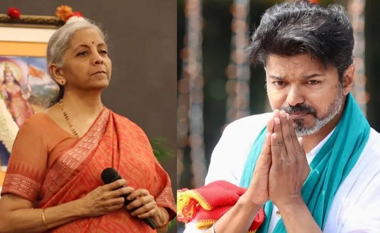 Vijay Counter To Nirmala Sitaraman Over Periyar Comments