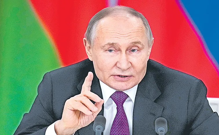 Vladimir Putin sets out conditions for Ukraine ceasefire