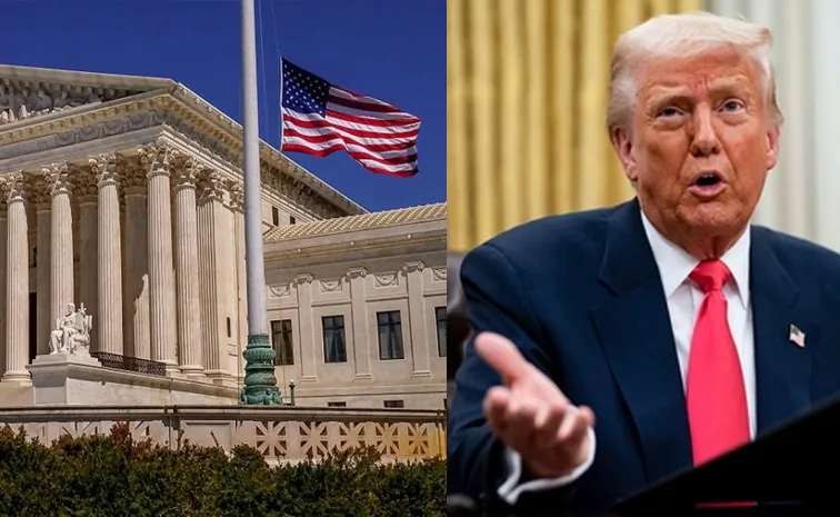 Donald Trump Approaches SUpreme Court Over Birthright Citizenship