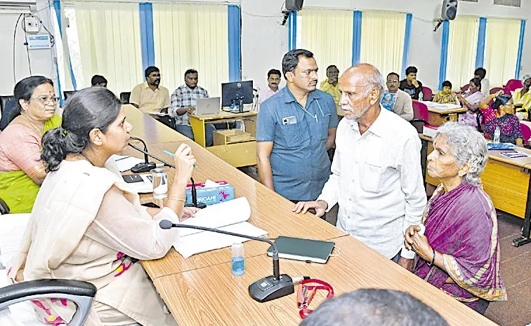 Special Grievance for Elderly in Nalgonda