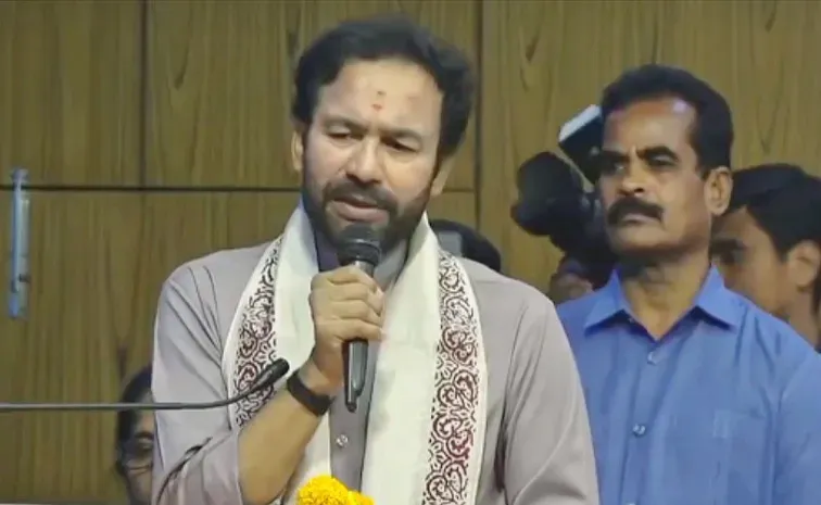 Union Minister Kishan Reddy Takes On DMK Stalin