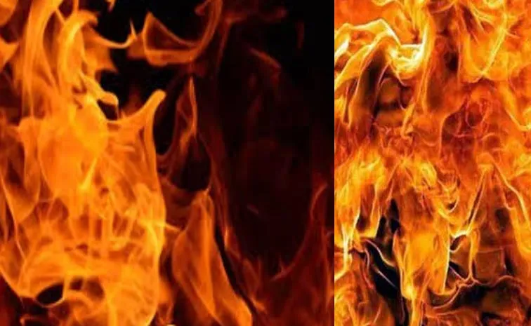 Major Fire Breaks Out At Kokapet GAR Building