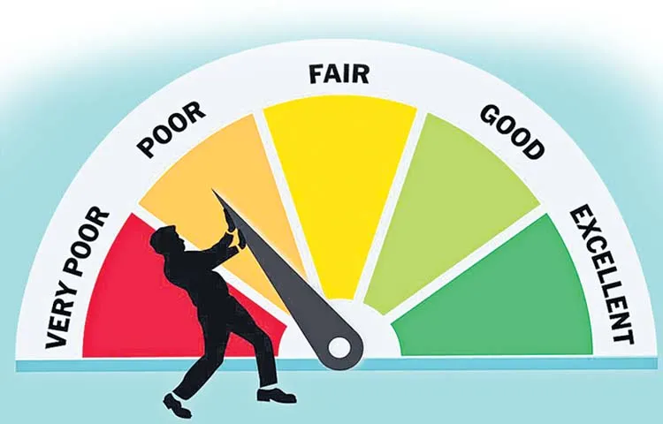 A credit score reflects a persons financial history