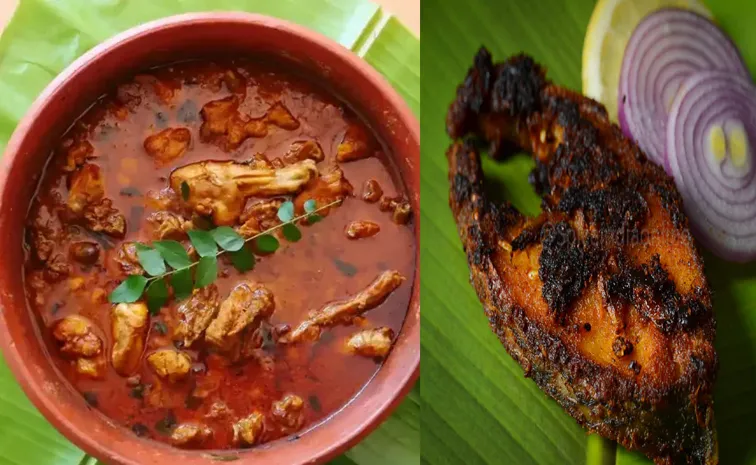 sunday special Recipes Natu kodi koora fish fry 