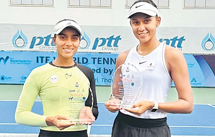 Bhamidipati Srivalli Rashmika wins ITF title