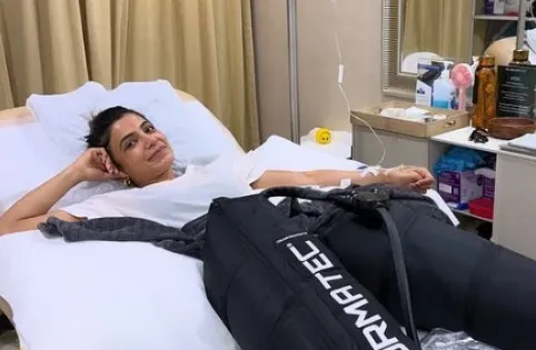 Samantha On Hospital Bed And Recovery Pic Viral