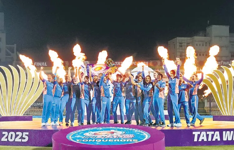 Mumbai Indians are the winners of WPL 2025