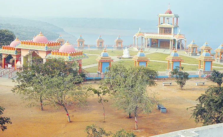 Sagar Matha Church in Nagarjuna Sagar