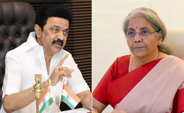 Rupee Row CM MK Stalin Counter To Nirmala Sitharaman