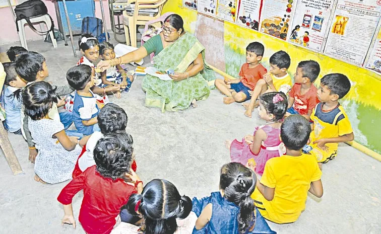 Half day for Anganwadi schools from April 1: Andhra pradesh