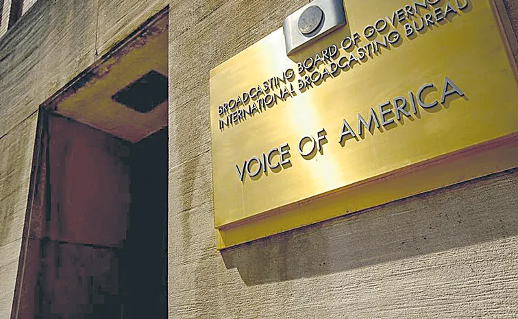 Voice of America employees placed on indefinite leave