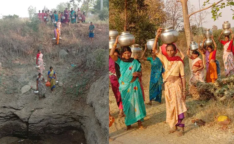 Drinking Water Crisis hits Kamareddy Photo Feature