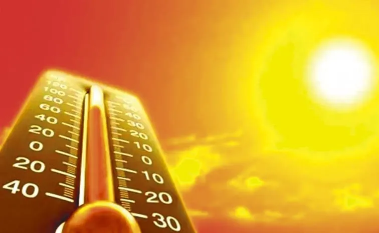 Records Highest Temperature in Parvathipuram Manyam district at 42 degrees: AP