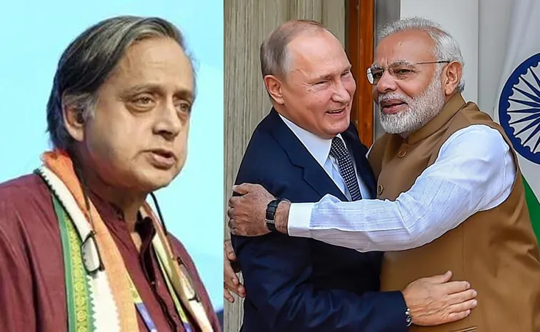 Shashi Tharoor On Opposing India Stance Over Ukraine