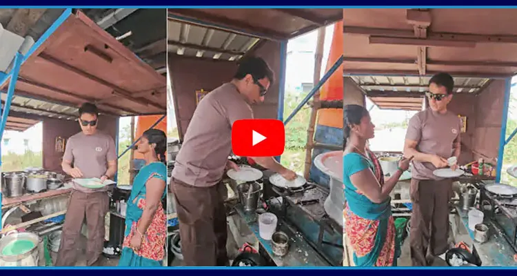 Bollywood Actor Sonu Sood Making Dosa 