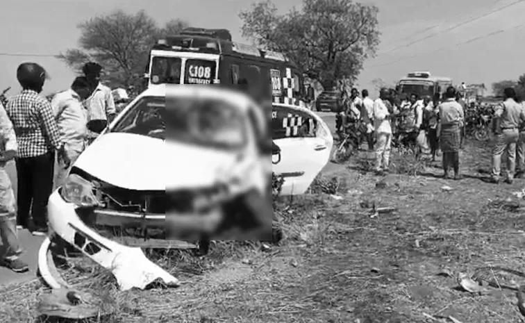 Massive Road Accident in Anantapur District