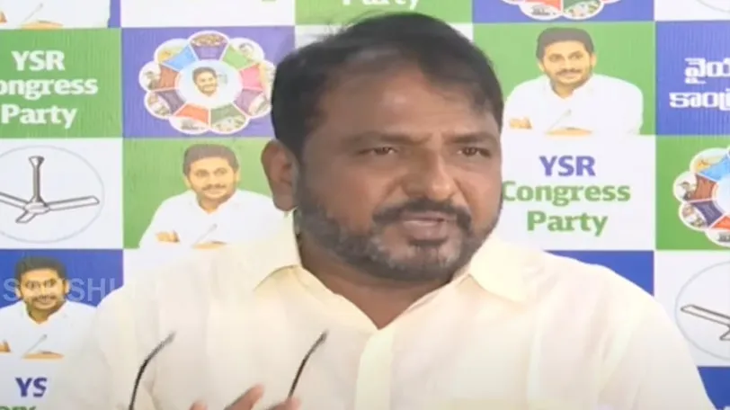 YSRCP Sake Sailajanath Serious Comments On Chandrababu