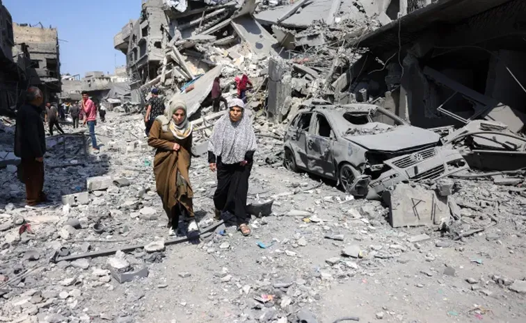 Israel Devastating Attack on Gaza Large Number of People Killed