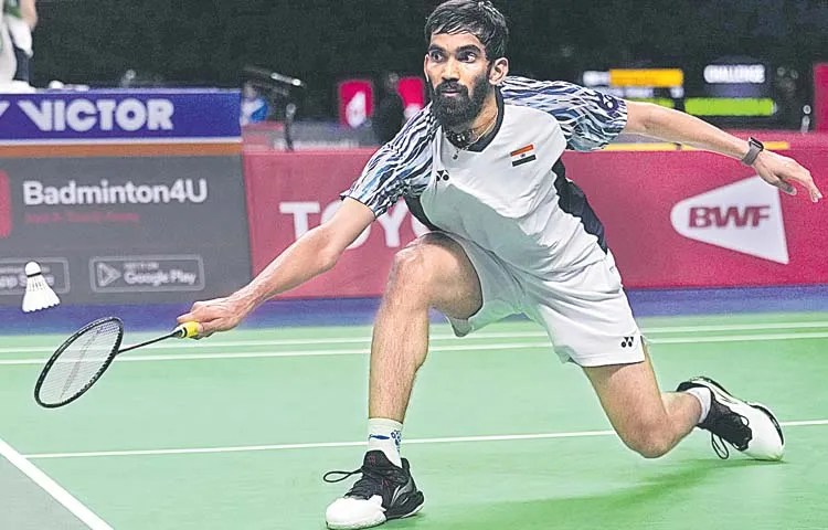 Srikanth enters pre quarterfinals of Swiss Open World Tour Super 300 badminton tournament