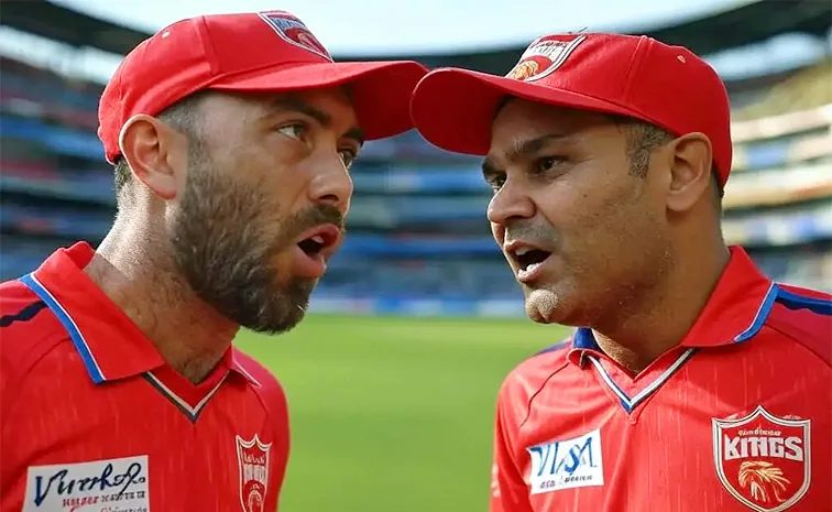 When Glenn Maxwell revealed spat with former Punjab Kings mentor Virender Sehwag