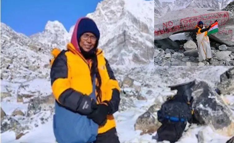 Vasanthi Cheruveettil Reaches Everest Base Camp Training With YouTube Videos