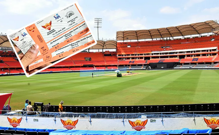 RR Vs SRH IPL Match Black Tickets At Uppal Metro Station