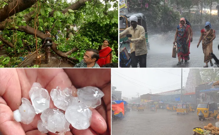 Heavy Rain Fall In Hyderabad