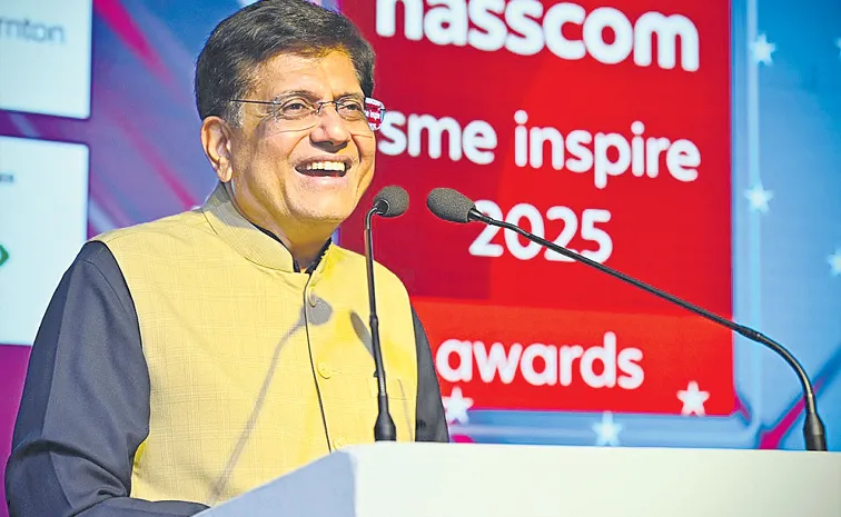 Piyush Goyal emphasized services sector to surpass merchandise exports