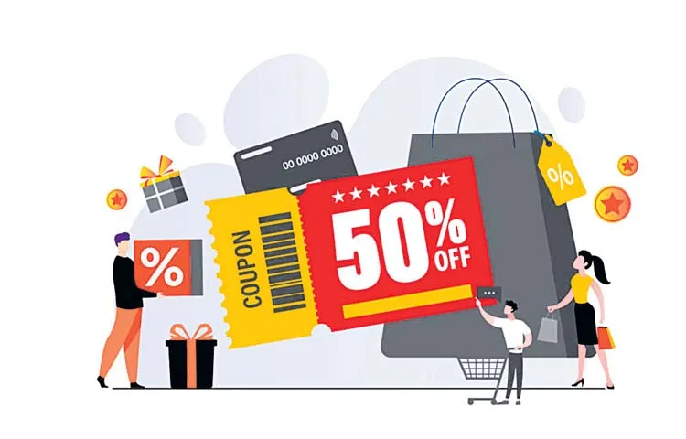 Discounts affecting 70 percent of sales in the country