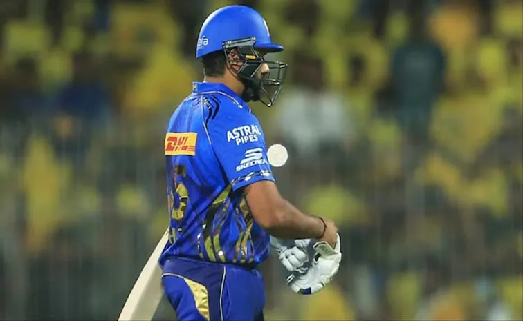 IPL 2025: Rohit Sharma Equals Unwanted Record For Duck Against CSK