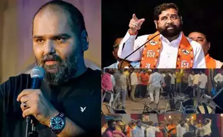 Kunal Kamra Controversy Comments On Eknath Shinde