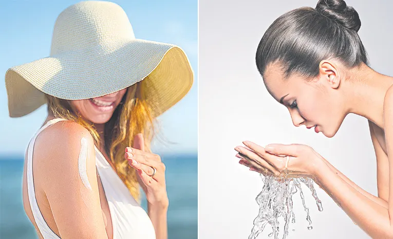 Protects the skin from the sun