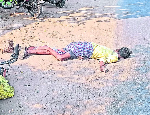 బస్సు ఢీకొని జంగమ దేవర మృతి