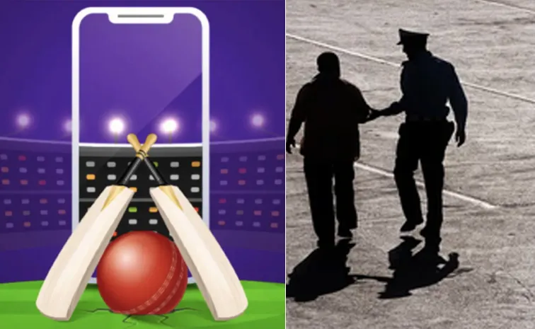 Police Arrest Cricket Betting Gang In Hafeezpet