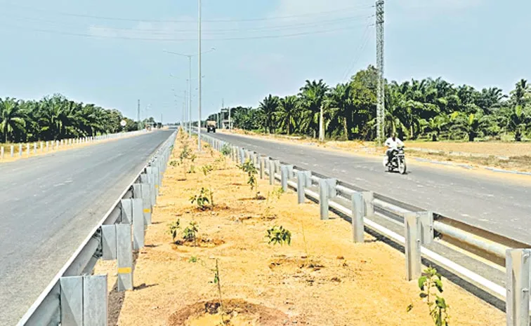 Khammam and East Godavari District Devarapalli Greenfield Highway Construction