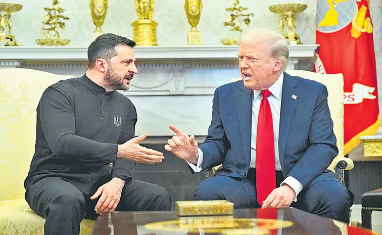 Sakshi Guest Column On Donald Trump Volodymyr Zelenskyy