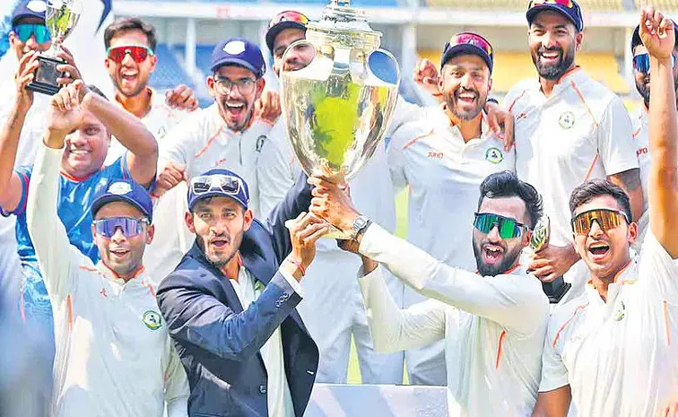 Vidarbha win their third Ranji Trophy crown