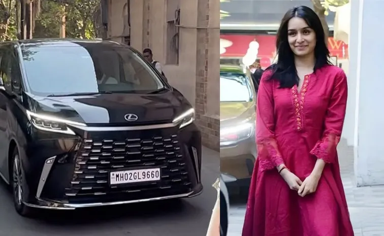 Shraddha Kapoor Buys Lexus Car And Cost Details