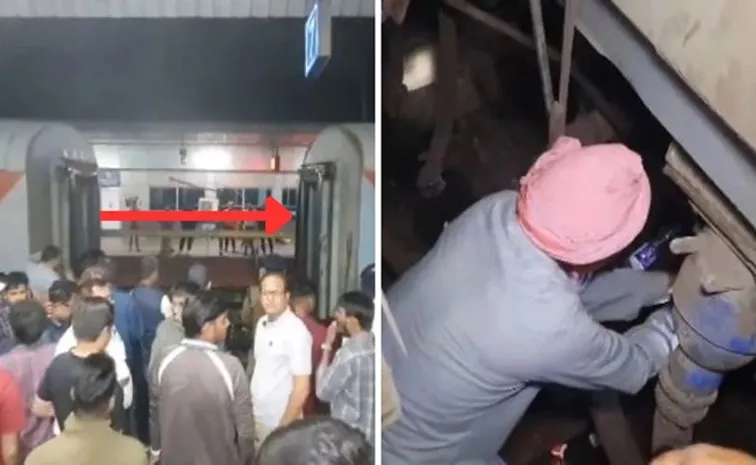 Nandan Kanan Express Train Splits Into Two In Uttarpradesh After Coupling Breaks