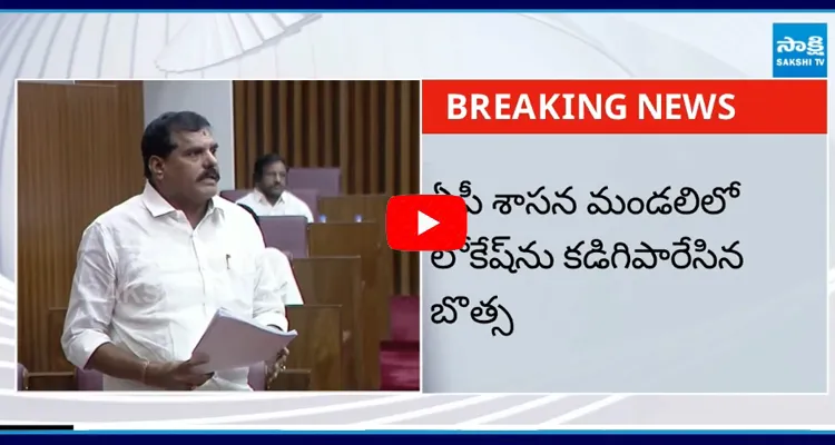 Botsa Satyanarayana Vs Nara Lokesh In AP Council