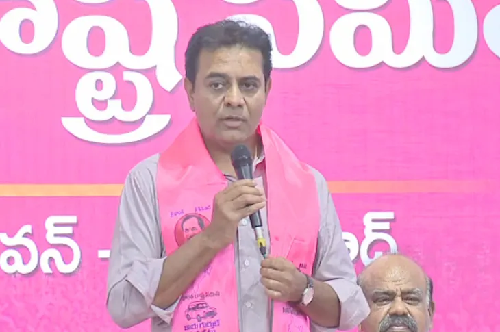 BRS Working President KTR Slams NDA Government Over CCI Factory Issue