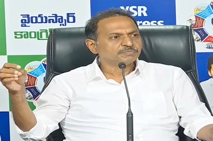 YSRCP Leader SV Satish Reddy Slams Chandrababu Naidu