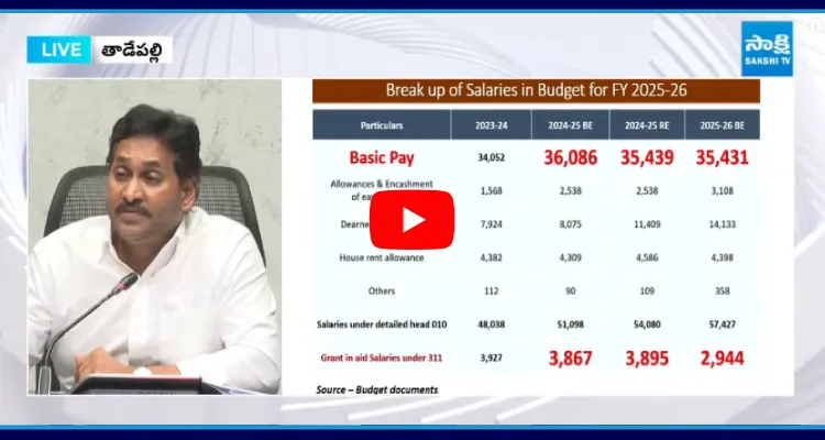 YS Jagan Counter To Payyavula Keshav Over Employees Budget Allocation